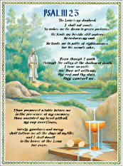 Image for Psalm 23 Chart Laminated