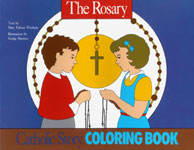 Image for Catholic Story Coloring Books-The Rosary