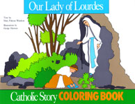 Image for Catholic Story Coloring Books-Our Lady of Lourdes